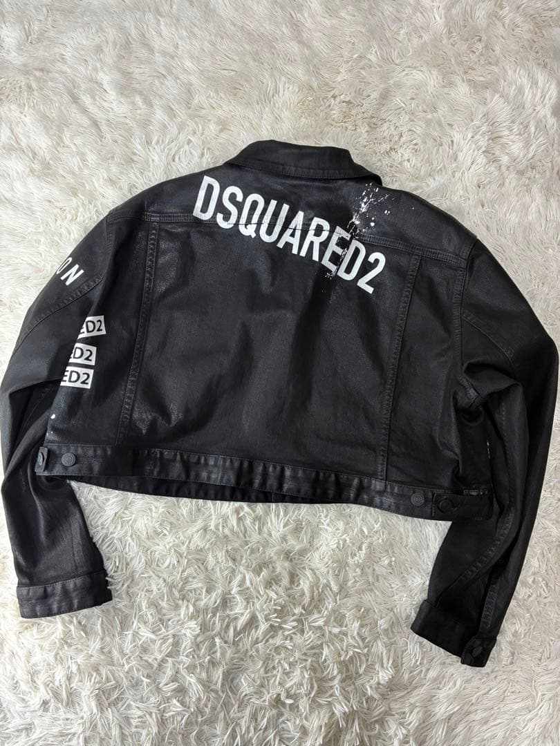 【値下げ対応可能‼️】 DSQUARED2 デニムジャケット オイルコーティング