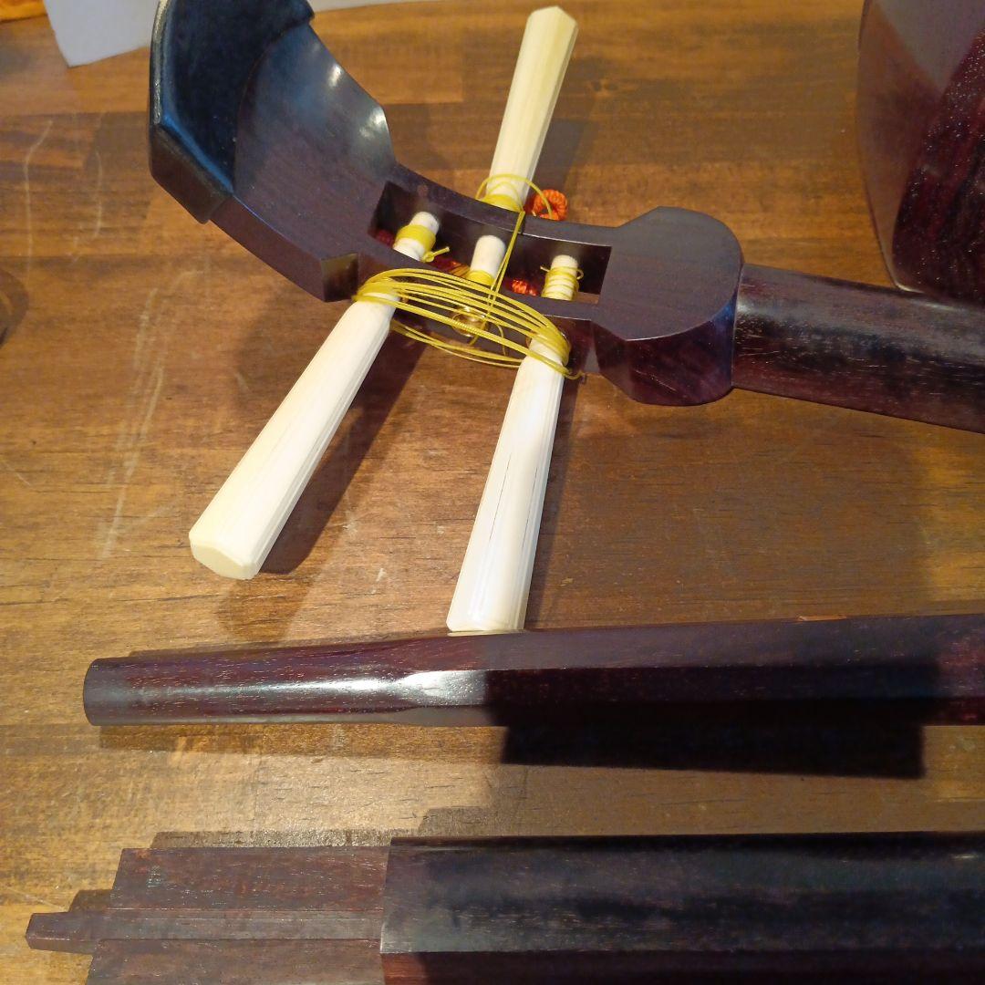 高級　三味線　本体