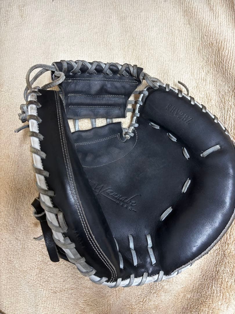 komuWilson キャッチャーミット レザー 黒