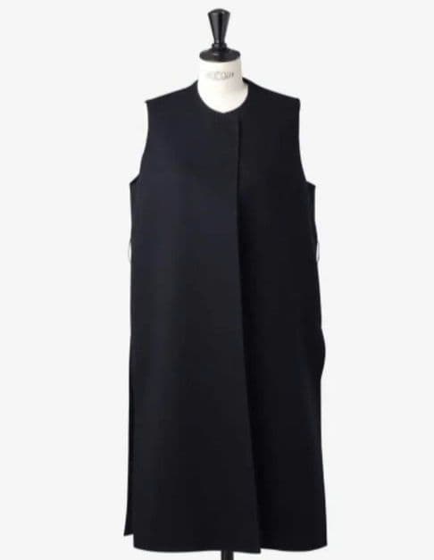 MANZONI24 マンツォーニ24 ロロピアーナ　ロングベスト ネイビー