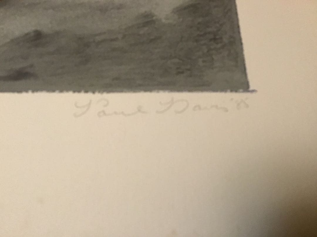 値下げ★ポール・デイヴィス/デービス★リトグラフ【Big  Apple】1985