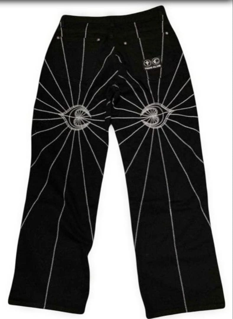 【確実正規品】THUG CLUB ブラックデニム