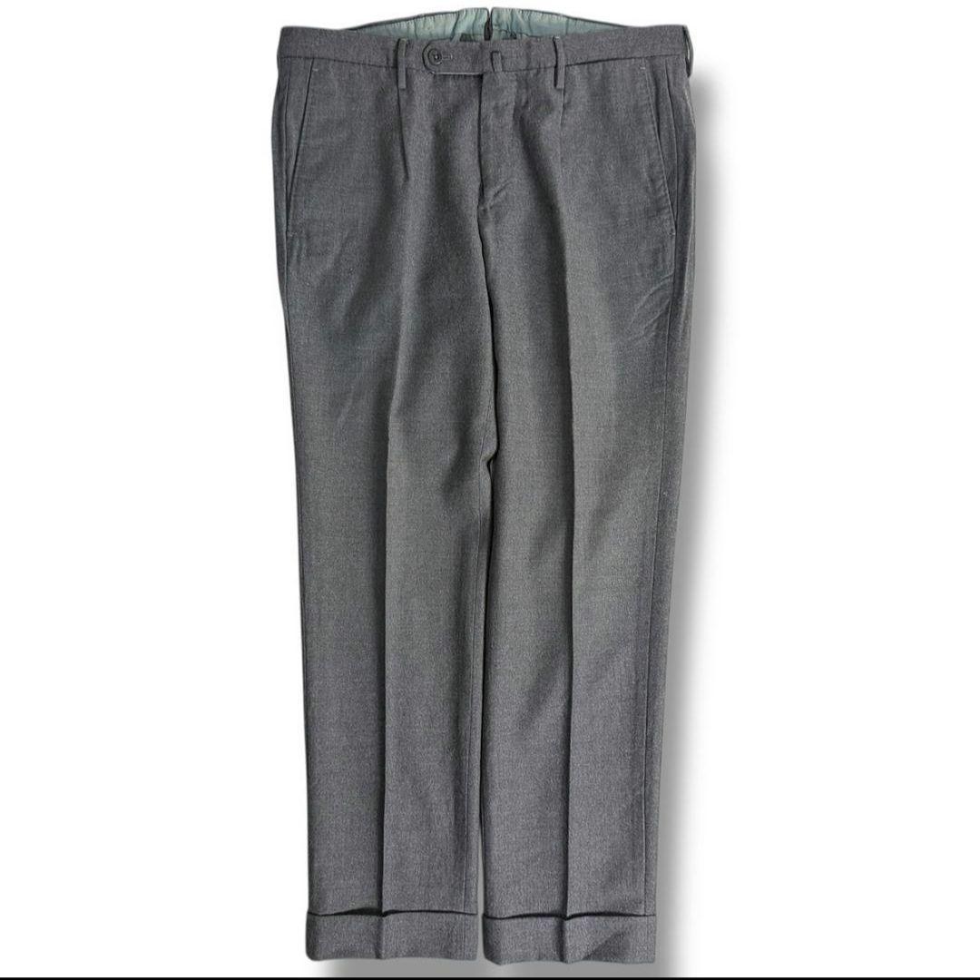 h*o様 美品 インコテックス ビームスF別注24型1Pフランネルスラックス【4