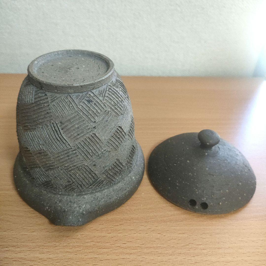 〈未使用〉常滑焼　手造り　急須　煎茶道具　宝瓶　茶器　茶道具　【S-C-6】