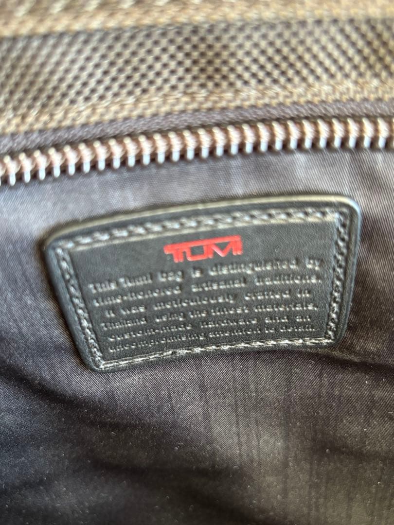 未使用品訳ありTUMI トゥミ　ビジネスバッグ ブラウン　2Way