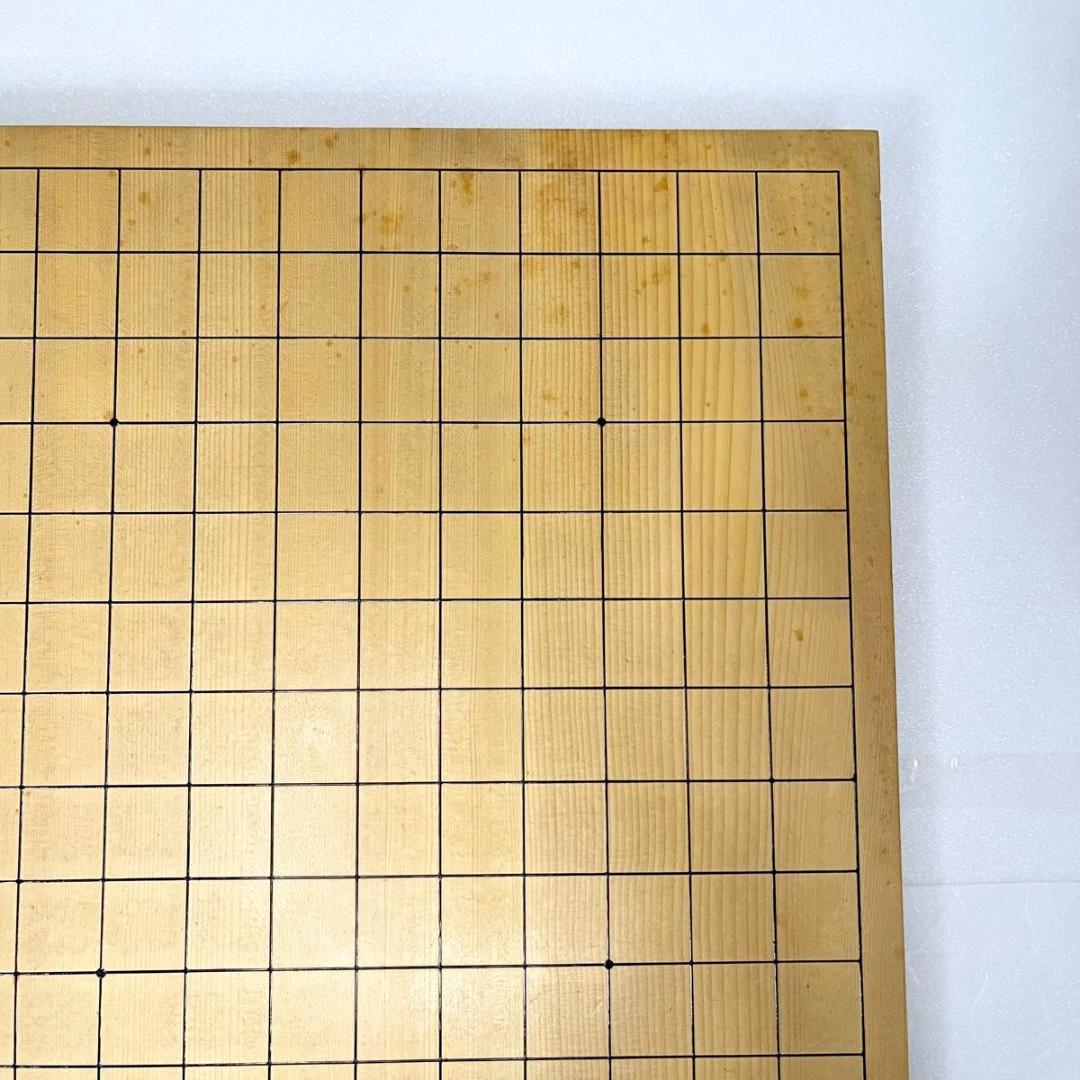 卓上囲碁盤　2寸　天地柾目　高級天然木　ハギ3枚造り　特撰　6㎝