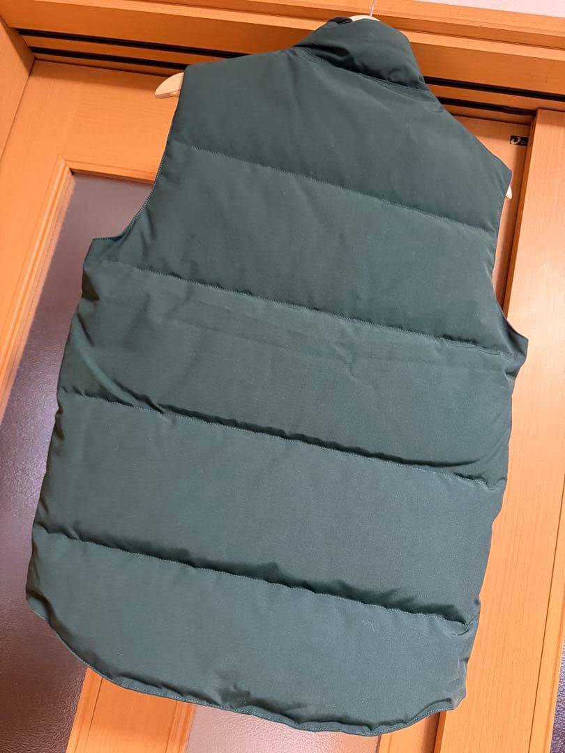   ダウンベスト ダークグリーン　XS