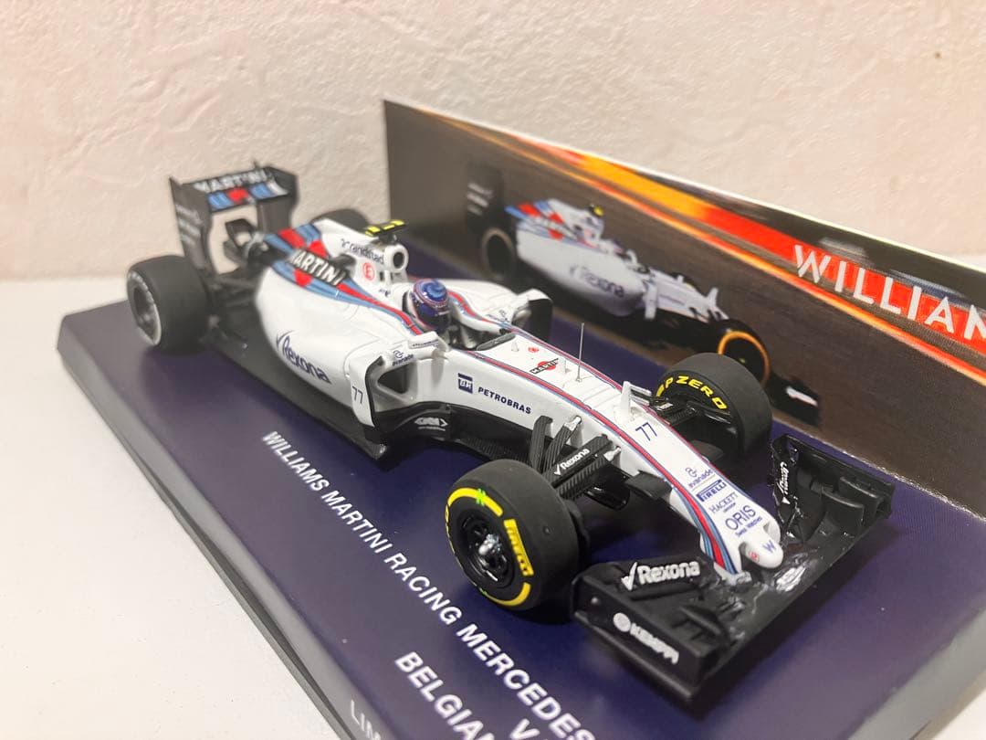 1/43 ミニチャンプス ウィリアムズFW37 ボッタス ベルギーGP 2015
