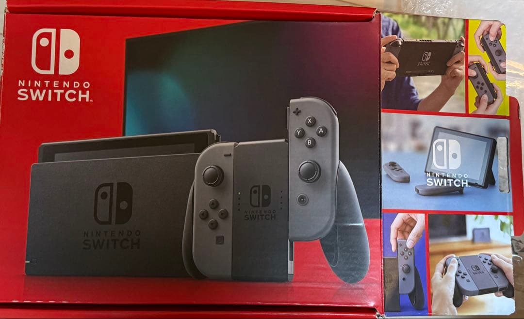 スプラ3付き Nintendo Switch グレー 本体