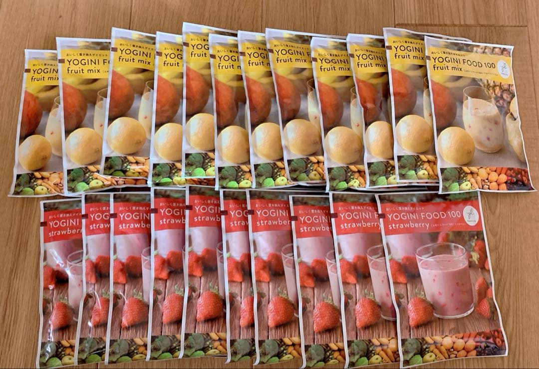 LAVA ヨギーニフード100 フルーツミックス ストロベリー　計22袋