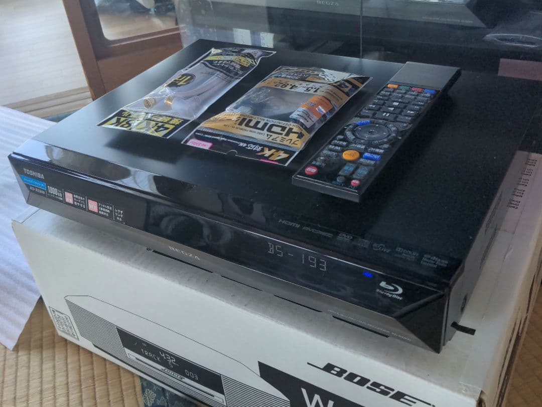 付属品セット！即使用可！不要品値引○東芝ブルーレイレコーダー○RD-BZ800