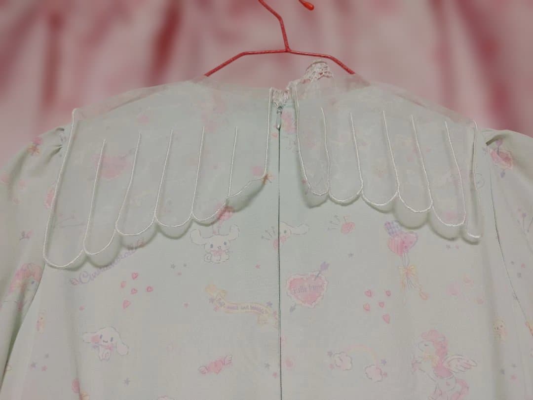 Sanrio　シナモロール　ワンピース　カーディガン　靴　バック　4点セット