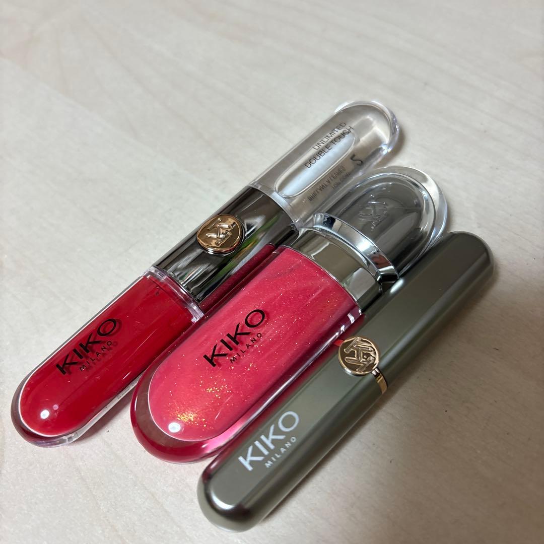 KIKO MILANO リップスティック&グロス　セット3本