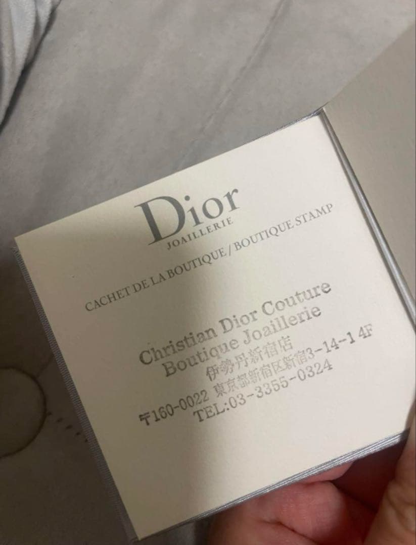 Dior ディオール ピアス ゴールド ダイヤモンド 片耳用ピアス