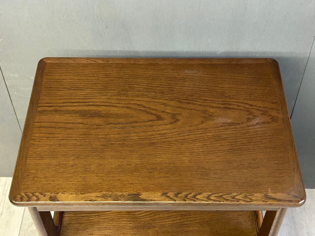 カリモク　karimoku コンセント付き　電話台　キッチンボード　レトロ　nz