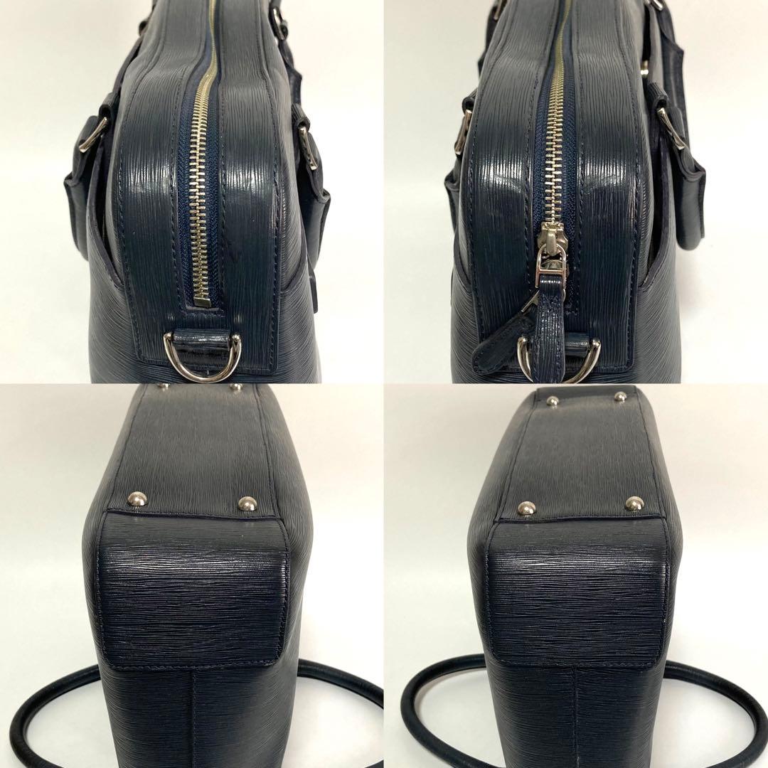 ペッレモルビダ ビジネスバッグ 2way キャピターノ CA201 B4可 紺