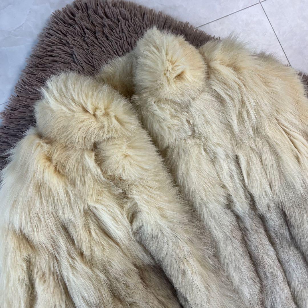 SAGA FOX✨サガフォックス 毛皮コートランチフォックス 大きいサイズ13号