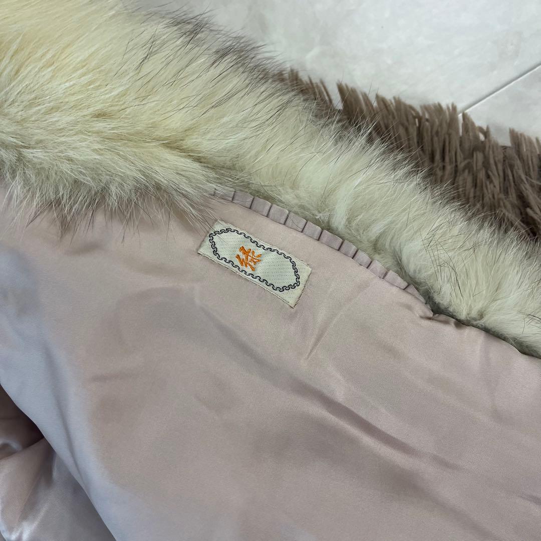 SAGA FOX✨サガフォックス 毛皮コートランチフォックス 大きいサイズ13号