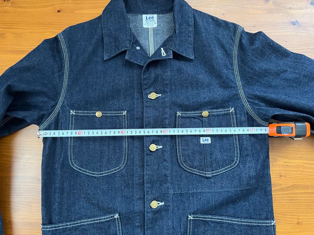 s*3様 Lee メンズ デニム カバーオール ㊳ M ブルー系