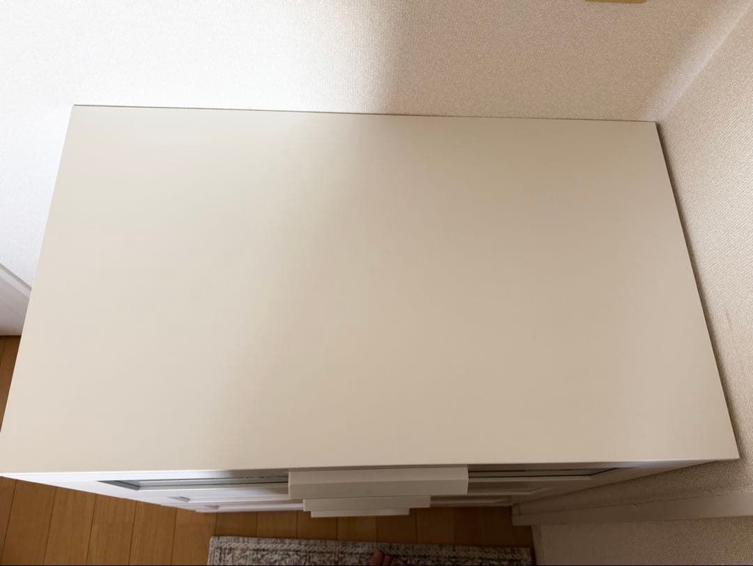 【IKEA】ホワイトモダンチェスト 3段【BRIMNESブリムネス】