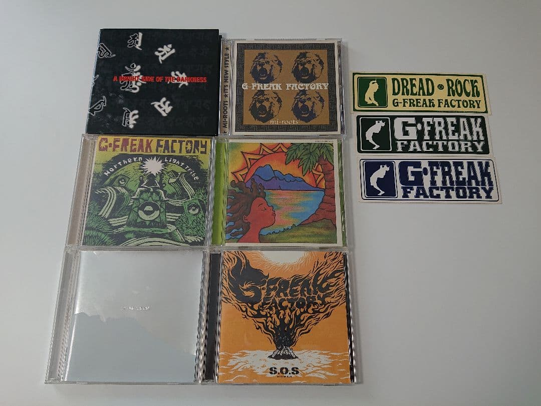 G-FREAK FACTORY CD&ステッカー