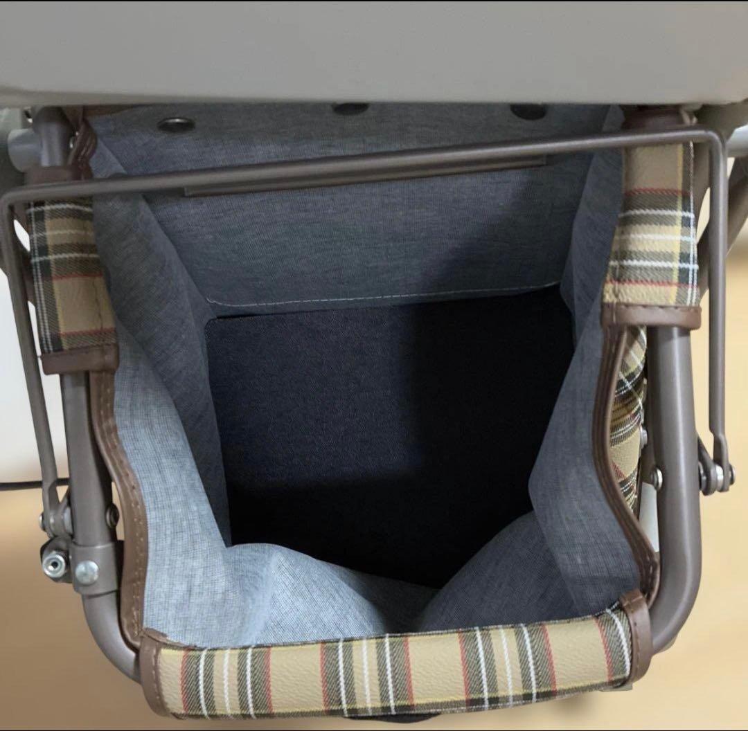 新品未使用！島製作所 リズムRWC ブラウン　手押し車シニアカー歩行器