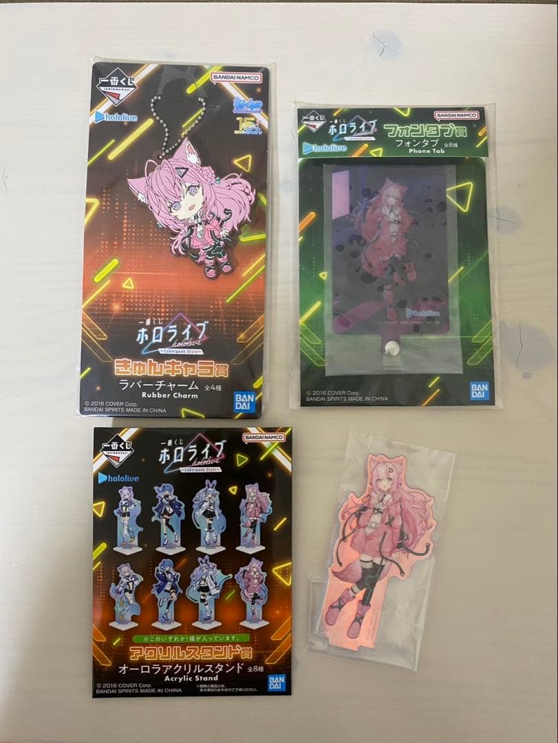 一番くじ【ホロライブ 】博衣こより4点セット