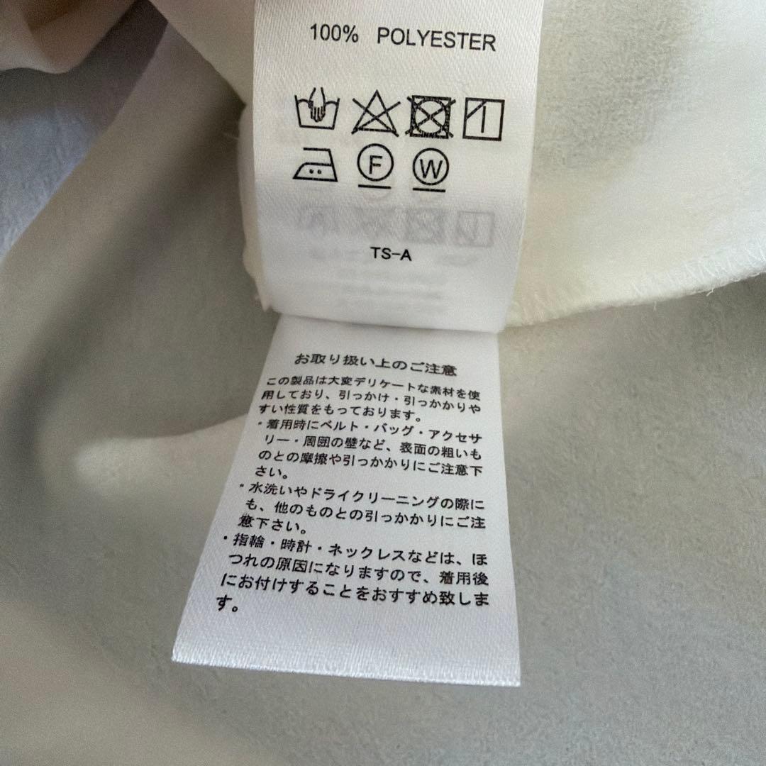 新品 soeju ソージュ ジョーゼットリボンブラウス