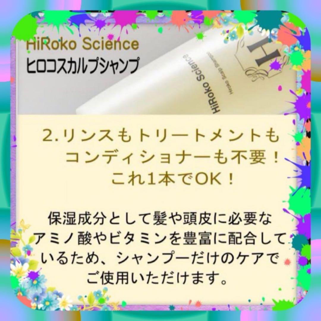 HiRoko Science アミノ酸シャンプー 2本セット