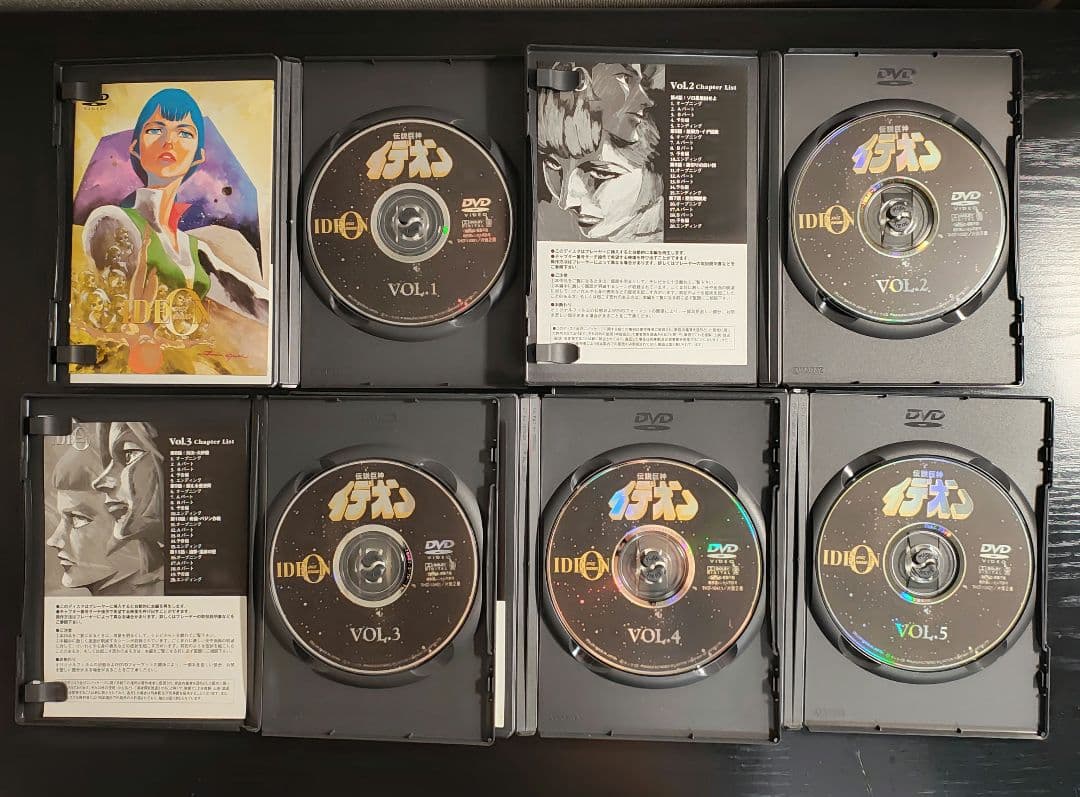 伝説巨神イデオン DVD-BOX まとめ売り