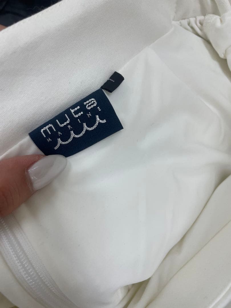 mutaレディース ゴルフ スカート ホワイト