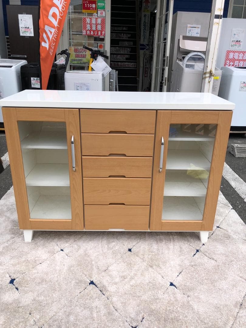 【福岡市限定】キッチンキャビネット ニトリ 廃番