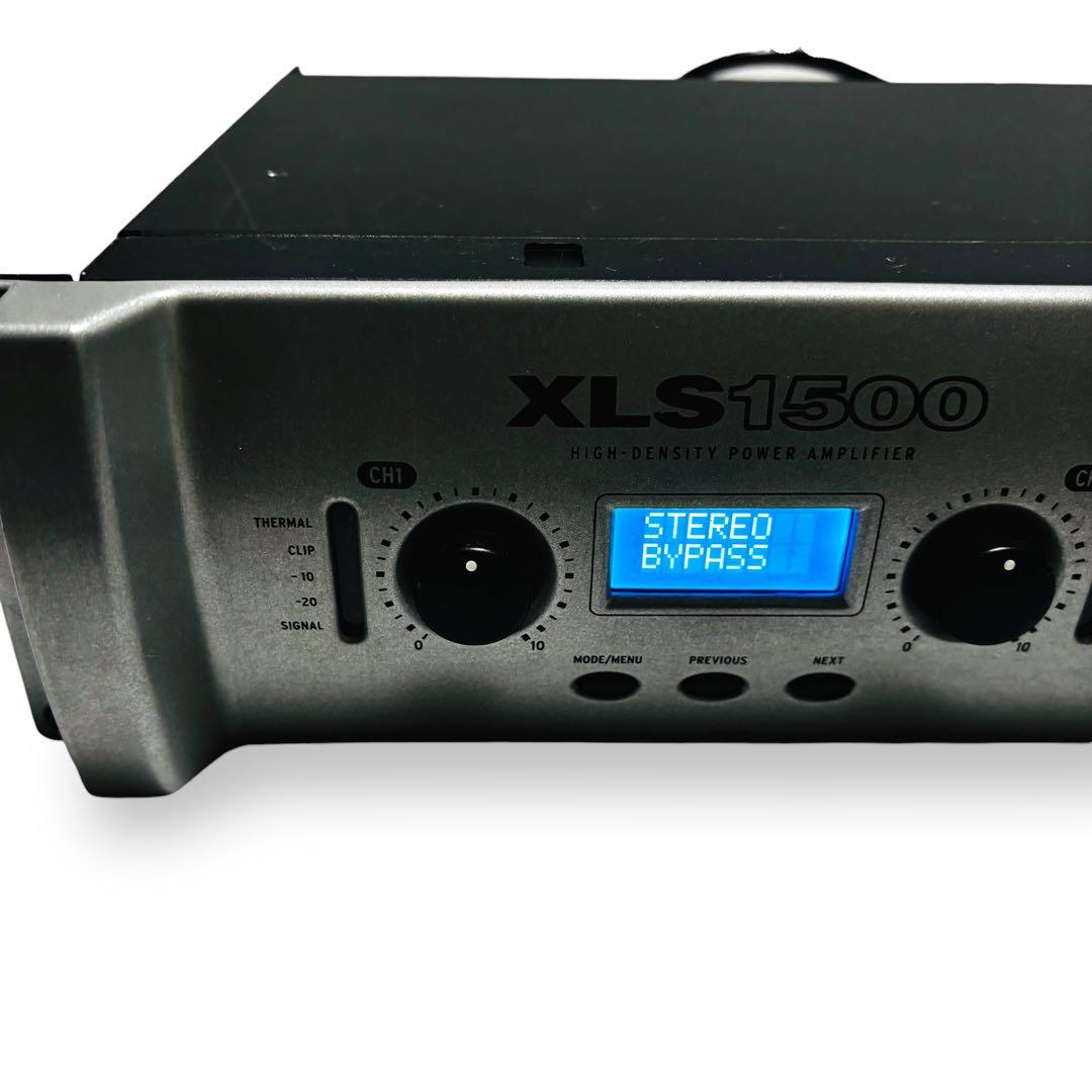 【希少/動作品】AMCRON XLS1500 パワーアンプ アムクロン 音響機材