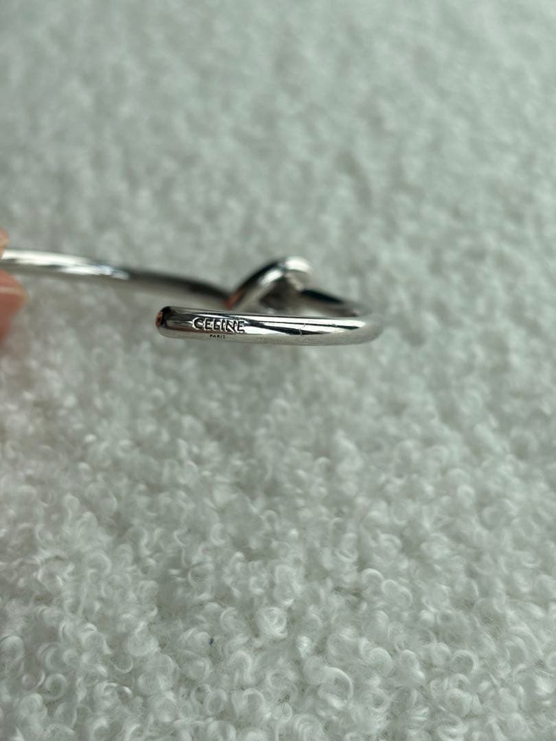 CELINE/バングル/シルバー