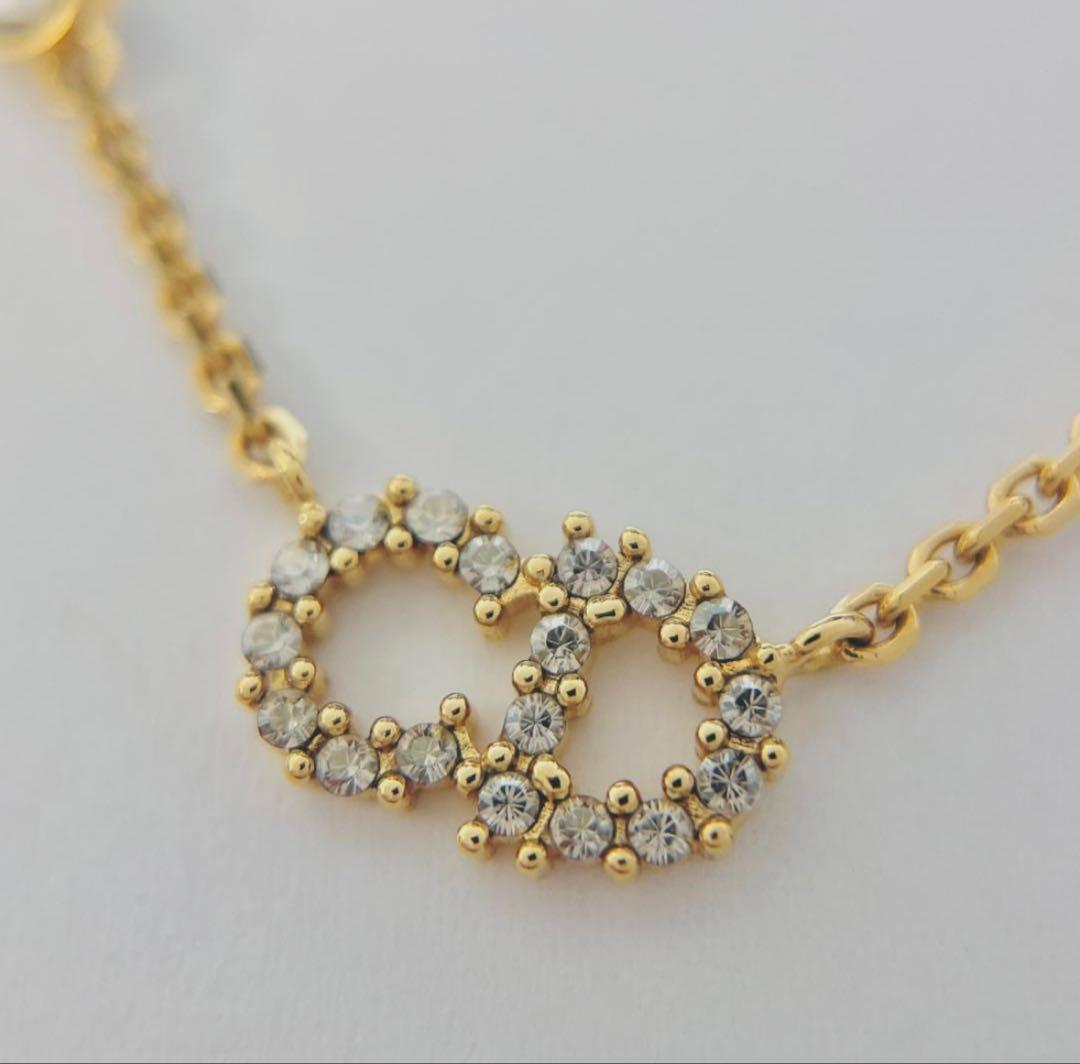 【美品】DIOR Clair D Lune ネックレス