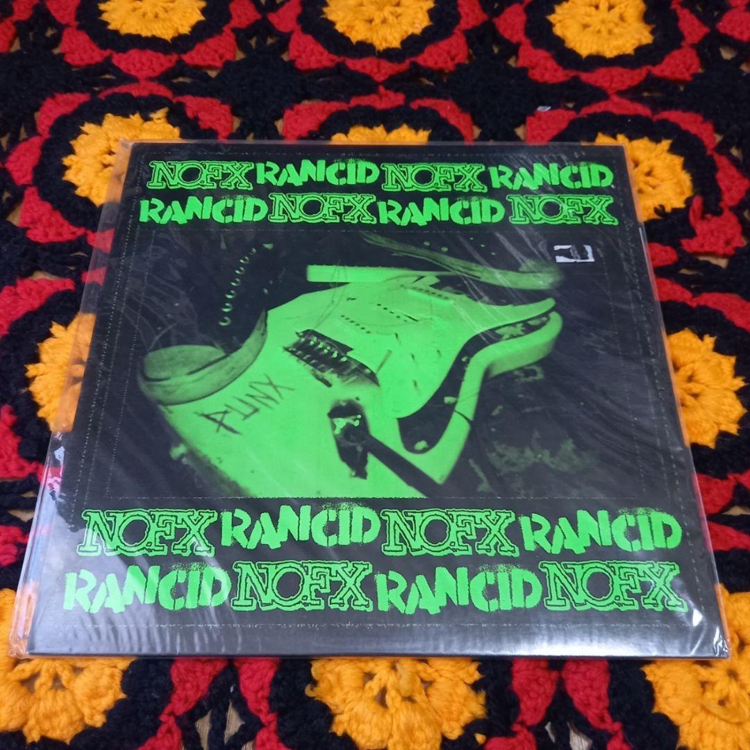 NOFX RANCID SPLIT SERIES 3 アナログ レコード カバー