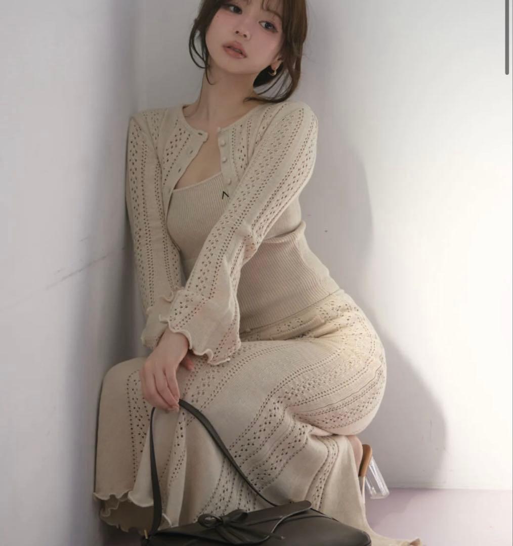 ワンピース Layla knit set up