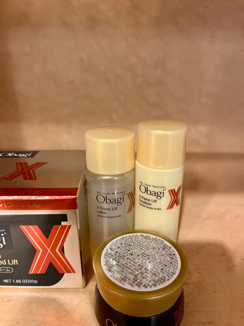 オバジX ダーマアドバンスドリフト 50g つけかえ用レフィル２個　おまけ付き