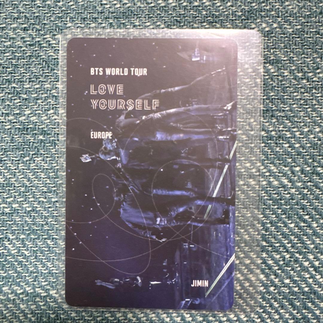 BTS LOVE YOUR SELF EUROPE Blu-rayトレカ ジミン