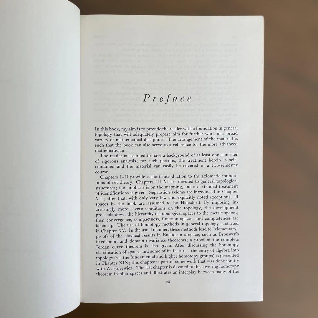 Topology　James Dugundji　ハードカバー