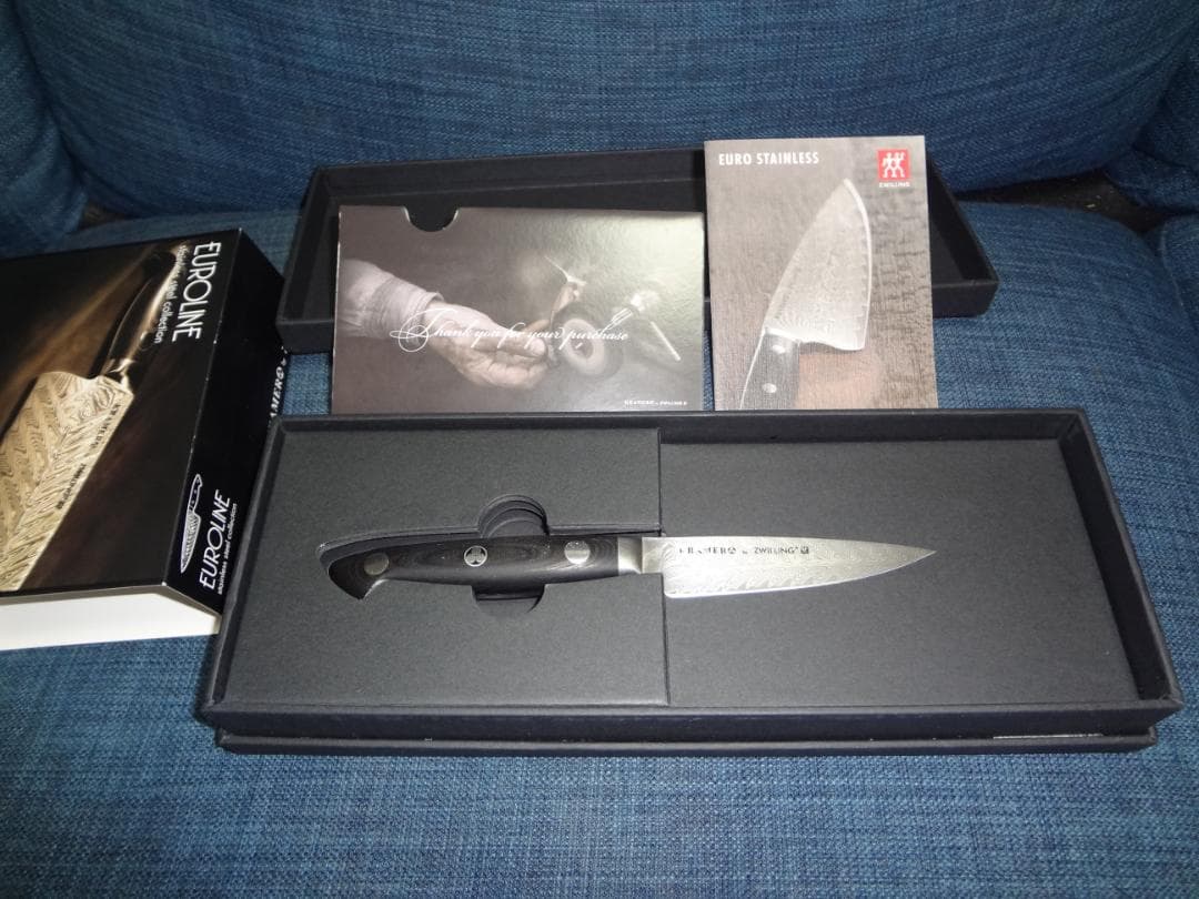 希少終売　　ボブクレーマー　パーリングナイフ　９ｃｍ　USED