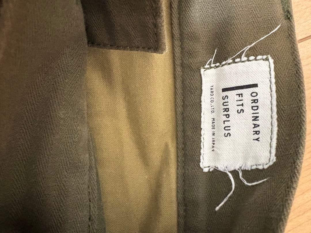 ORDINARY FITS surplus M47 後期型　サイズ1 0