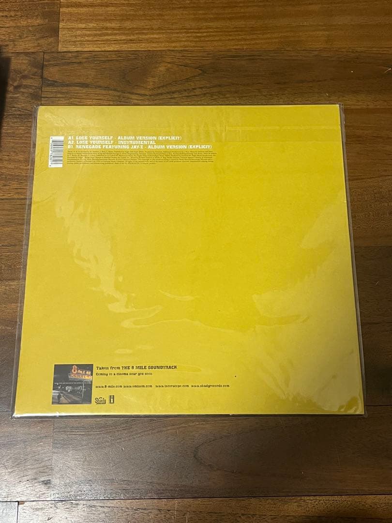 Eminem Lose Yourself レコード