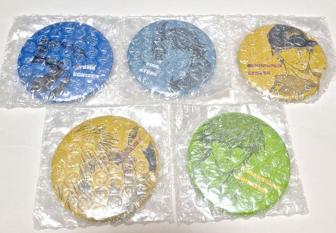 テニスの王子様 ジャンプショップ 缶ミラー 越前 跡部 真田 仁王 白石 セット