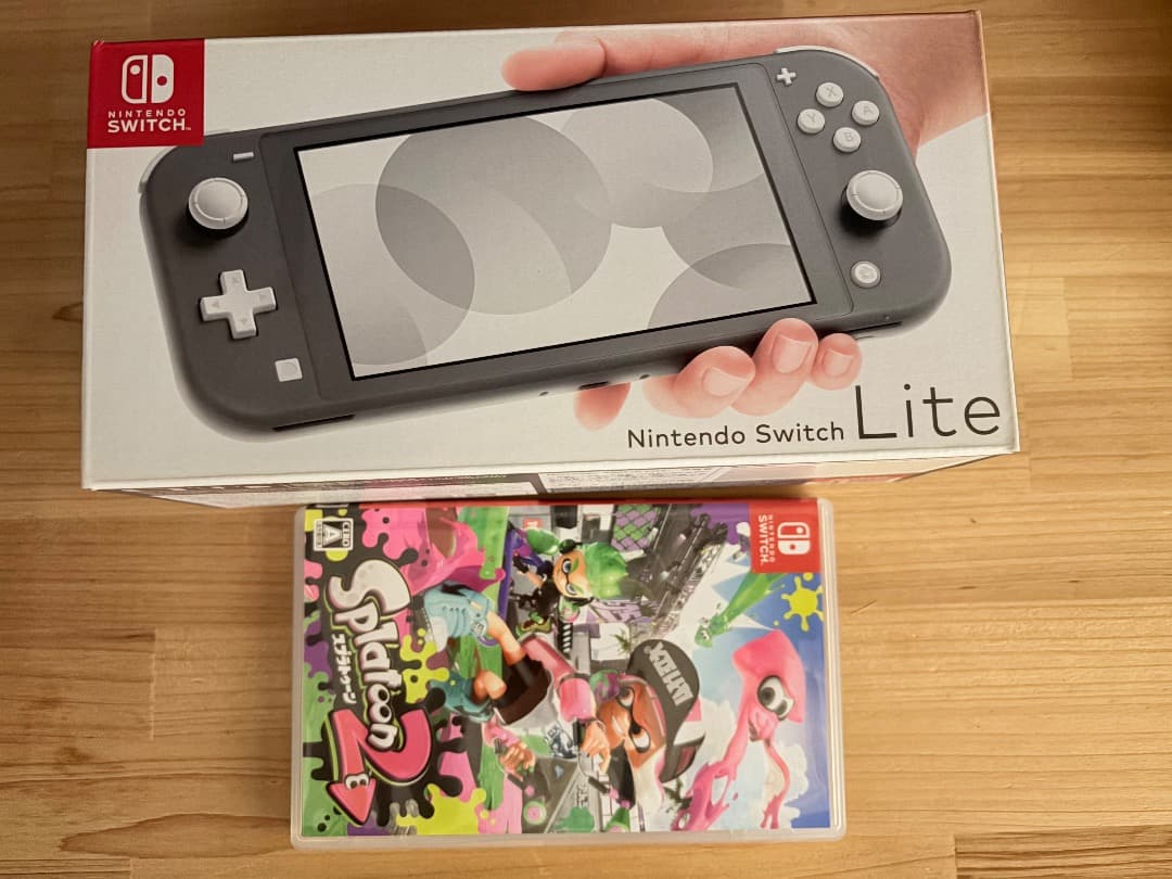 Nintendo Switch Lite グレー 本体 + ソフト1本おまけ