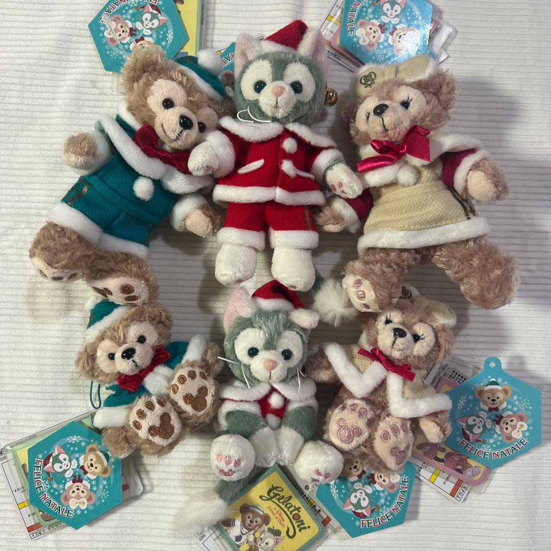 値下げFELICE NATALE ジェラトーニ　ダッフィー　シェリーメイ