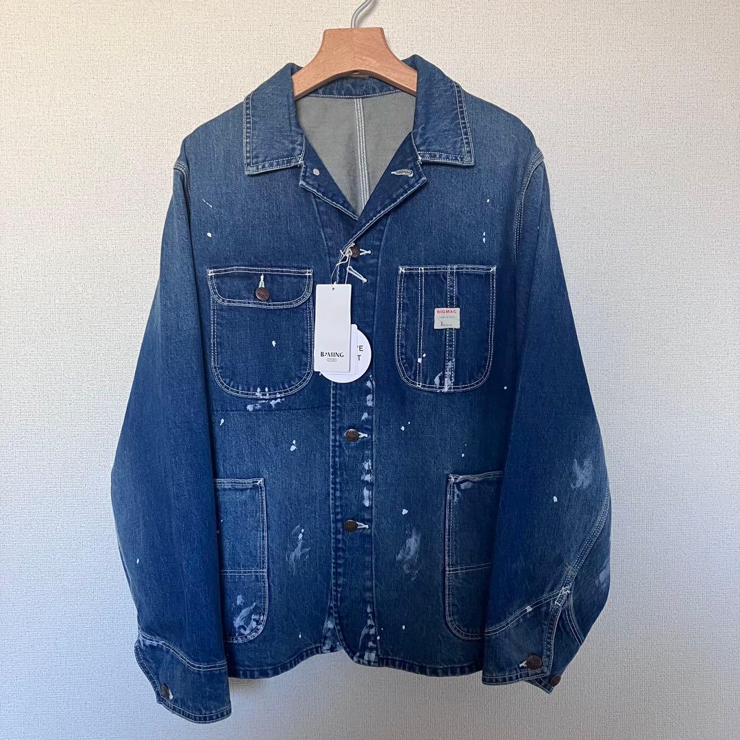 B:MING by BEAMS BIG MAC ペイント カバーオール S