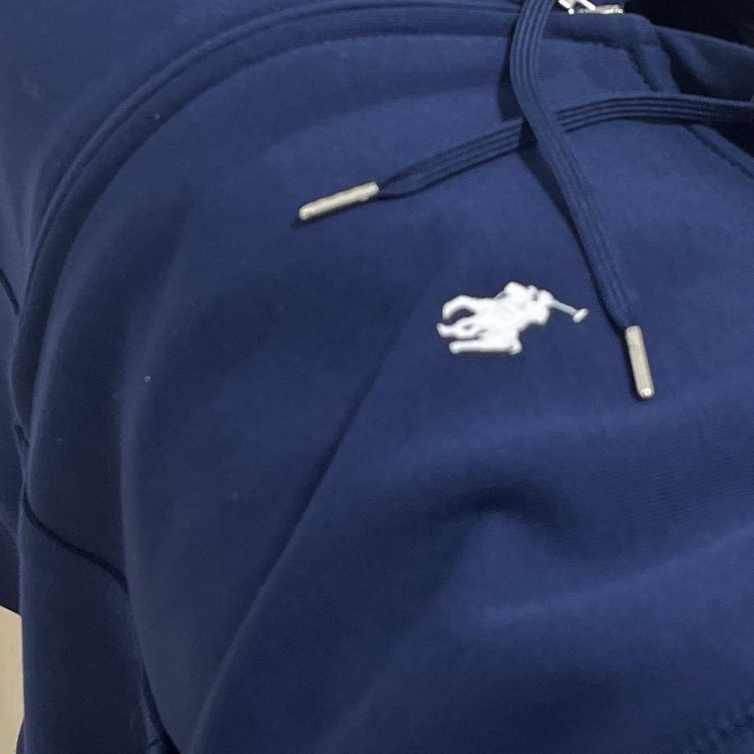 POLO RALPH LAUREN ネイビー フード付きパーカー