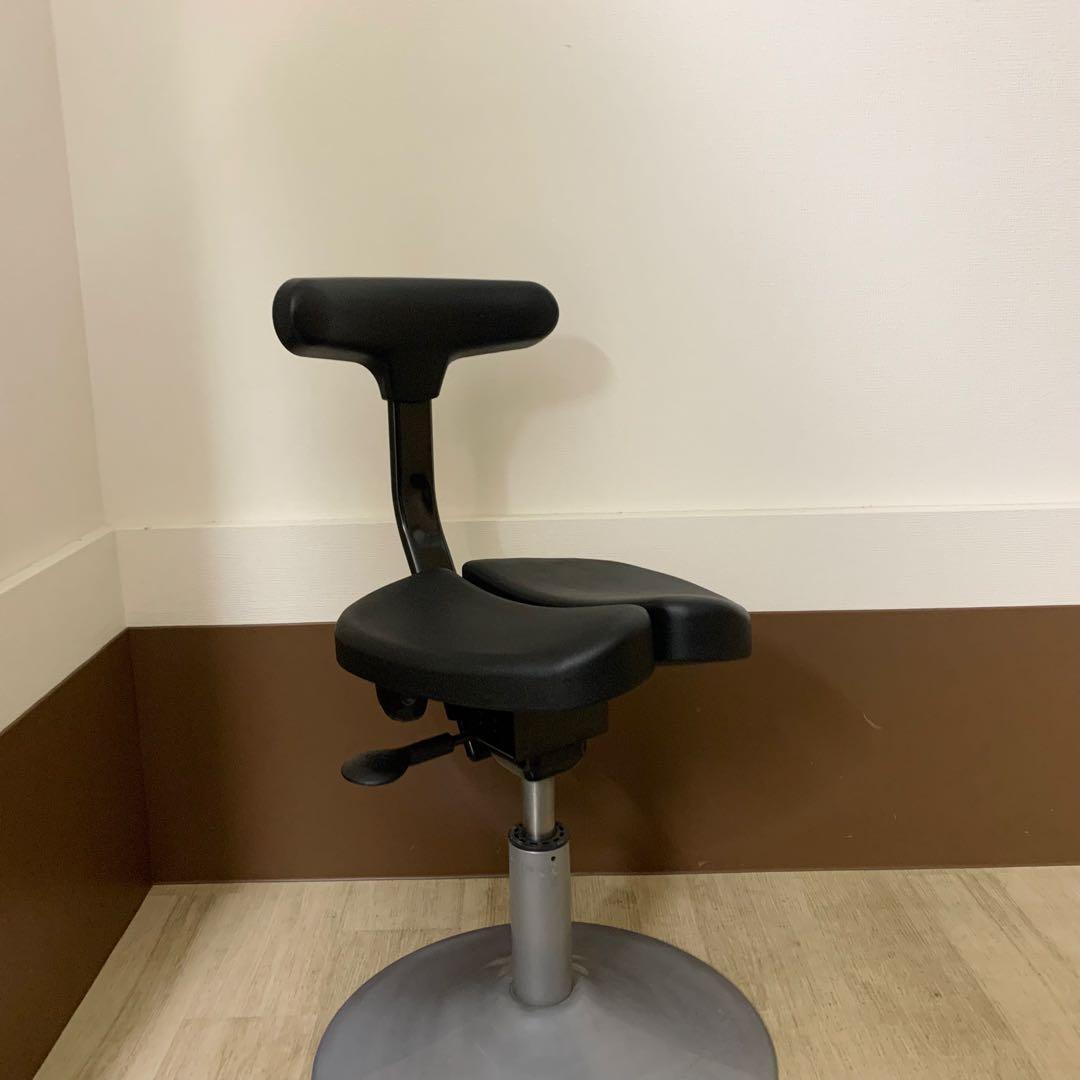 アーユルチェア ルナ 丸ベース 骨盤矯正 腰痛対策 椅子