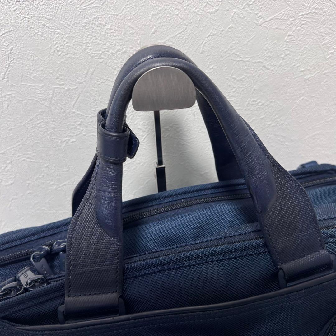 シップス別注✨トゥミ 3way アルファ3 ビジネスバッグ リュック 紺 PC